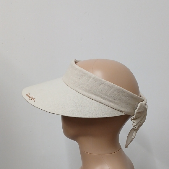 Panama Jack Accessories - Panama Jack Adjustable Wide Brim Visor for Women / OS